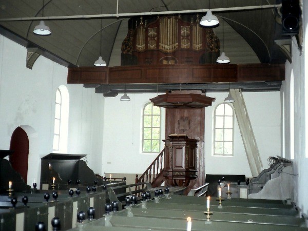 Oudeschans interieur richting orgel